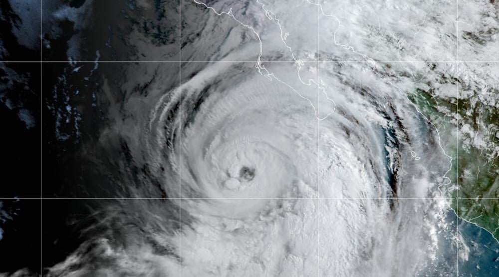 Se aleja de BC la tormenta tropical Kay