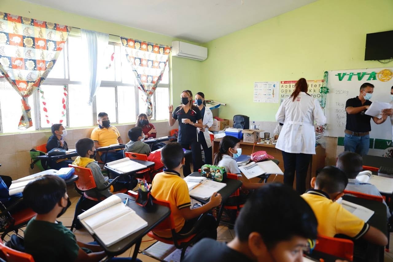 Llevan programa de Salud Municipal a escuelas de NLD