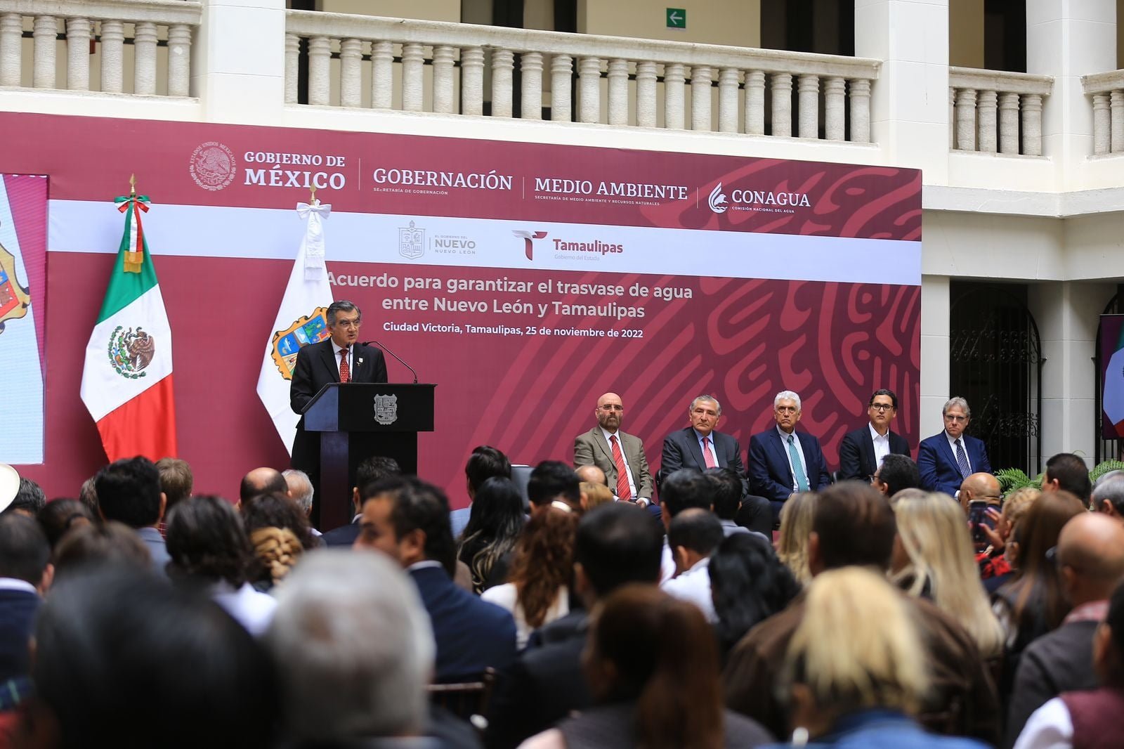 Acuerdan trasvase Nuevo León y Tamaulipas