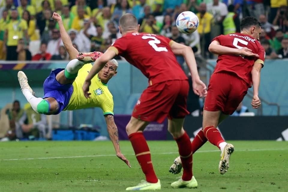 Da Richarlison triunfo a Brasil con obra de arte