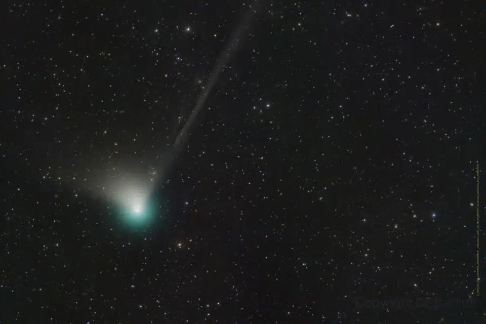 El cometa verde se acerca a la Tierra