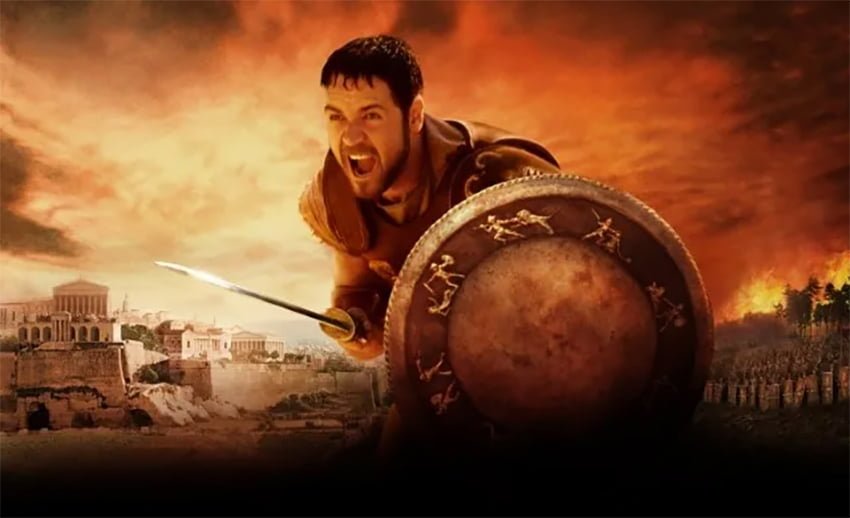 Viene secuela de la película Gladiator