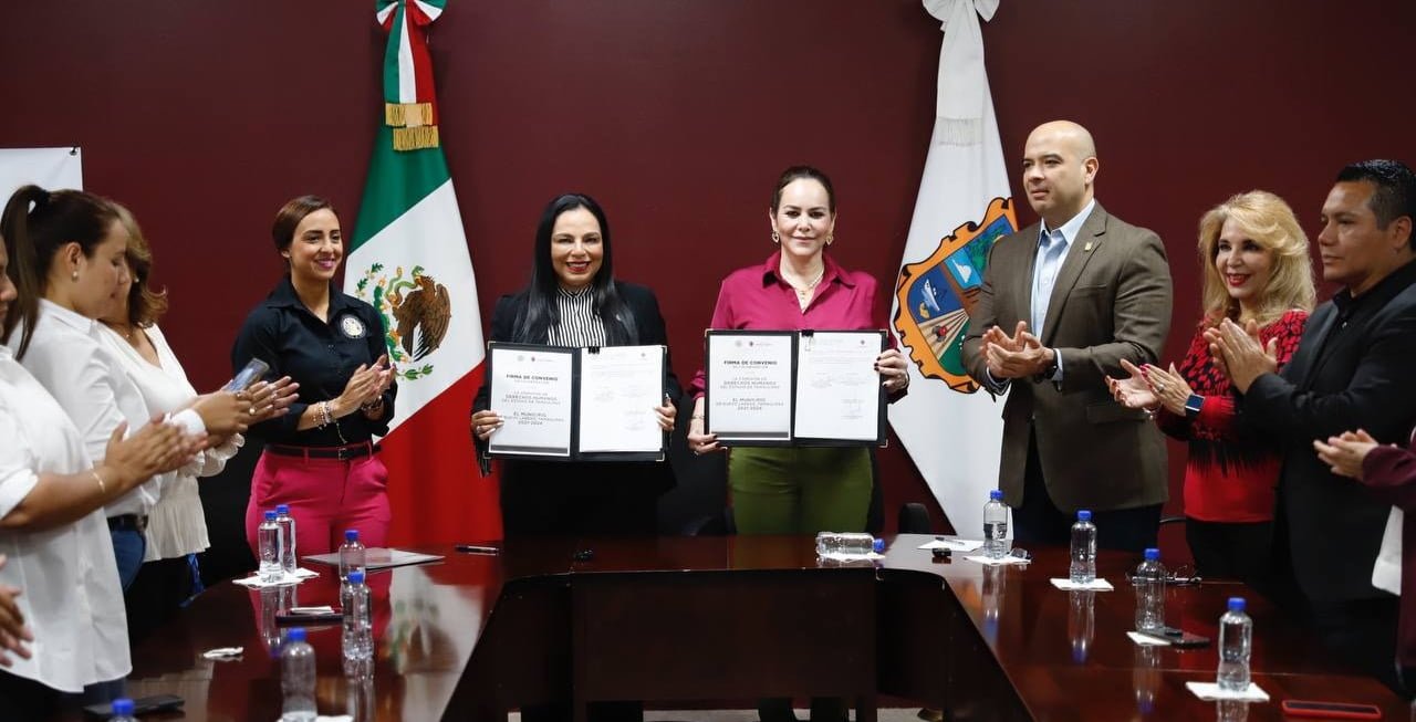 Firman Estado y Municipio acuerdo sobre Derechos Humanos