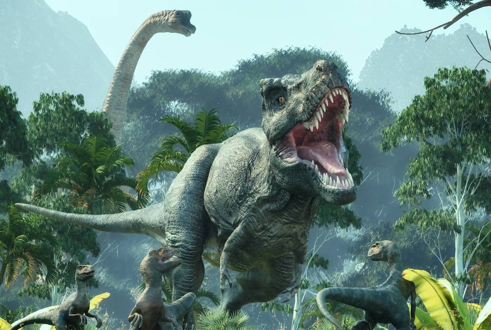 El T-Rex no traía los dientes de fuera