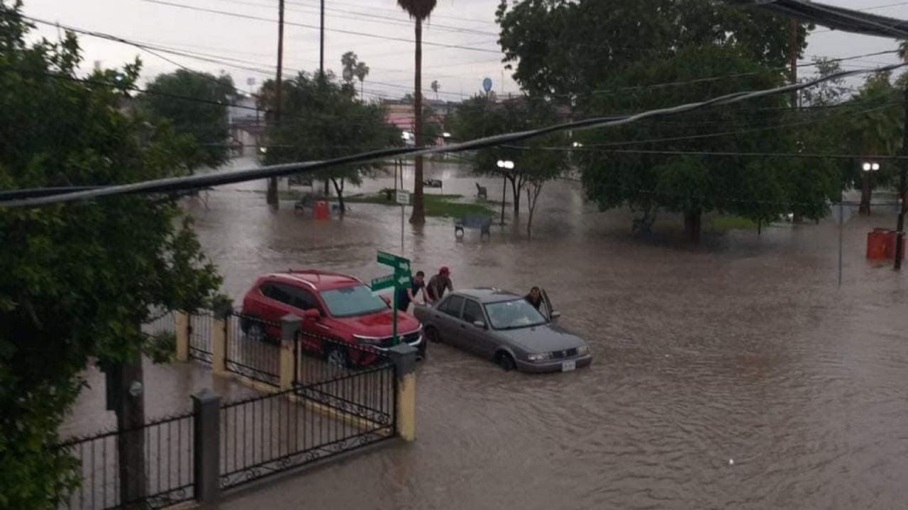 Histórica tormenta azota Sabinas Hidalgo