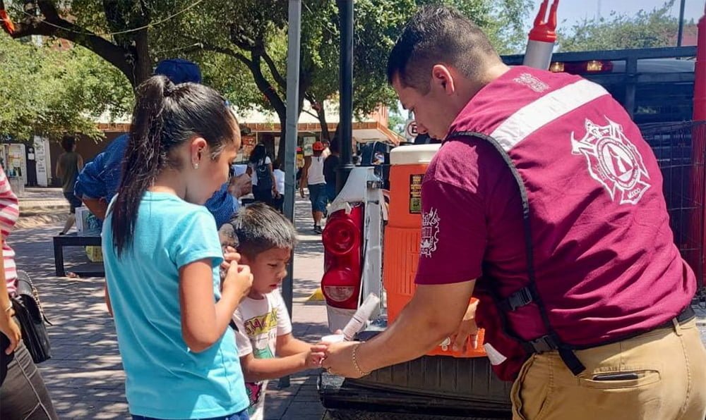 Implementan recorrido ‘carrusel’ por el calor excesivo