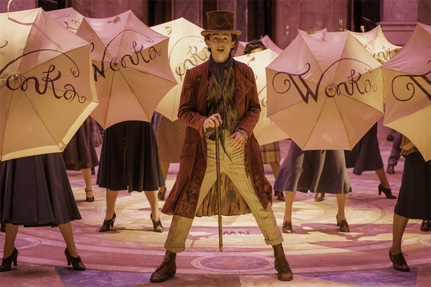 Timothée Chalamet, el nuevo Willy Wonka