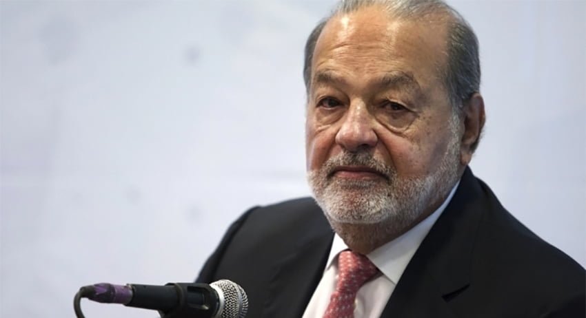 Fortuna de Slim rebasa los 100 mil millones de dólares