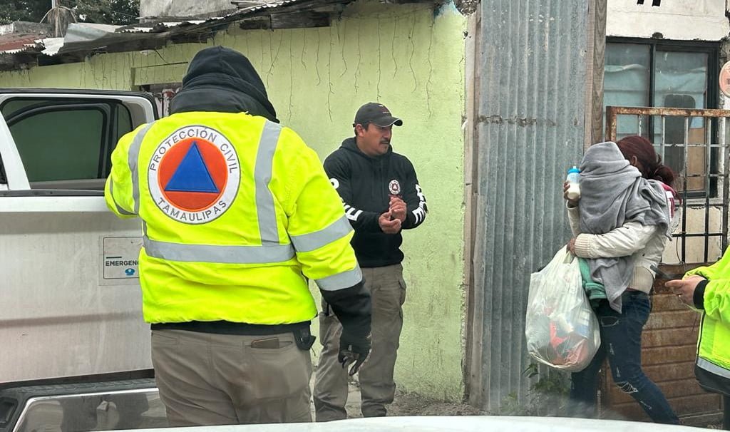 Se habilitan refugios temporales en Tamaulipas