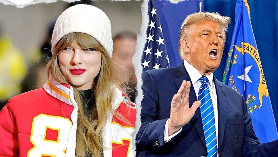 Cuestiona Trump ‘postura’ de Taylor Swift en elección