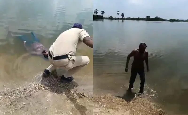 Hallan cuerpo flotando… y al tratar de sacarlo, se levanta
