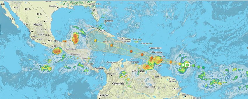 Surge tormenta tropical Beryl ¿llegará a Tamaulipas?