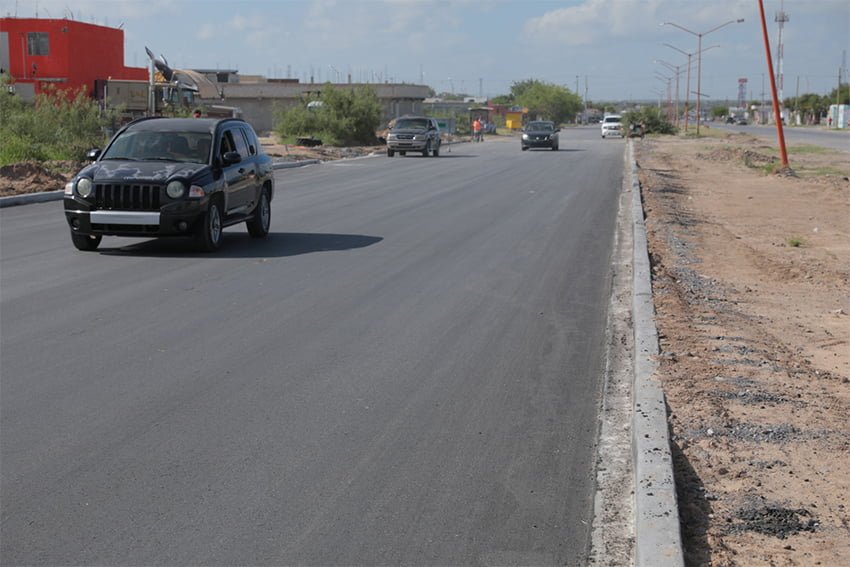 Ayudan recursos de REPUVE a mejorar entrada a Valles de Anáhuac