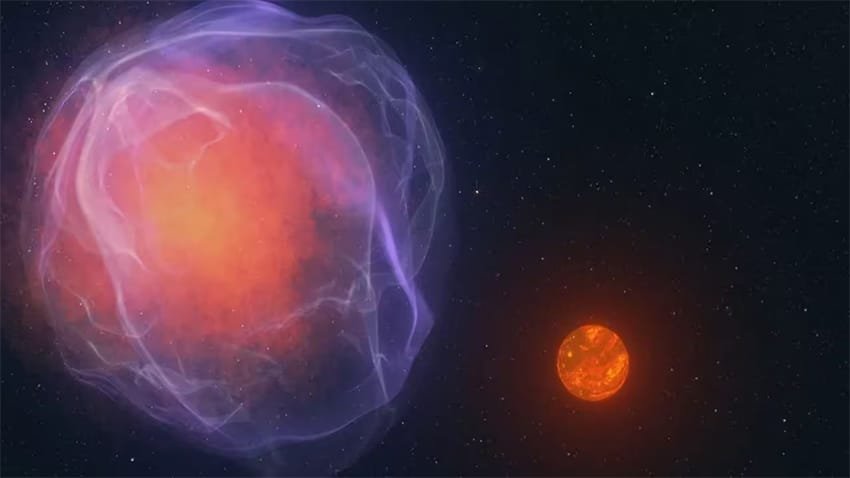 Captan estrella hiperveloz que saldrá de la Vía Lactea