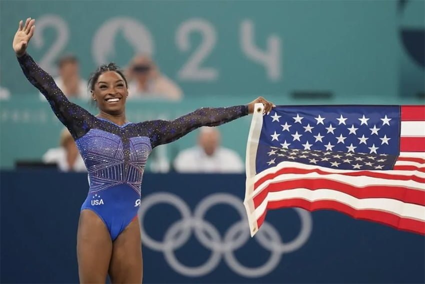 Consigue Simone Biles su segundo oro en París
