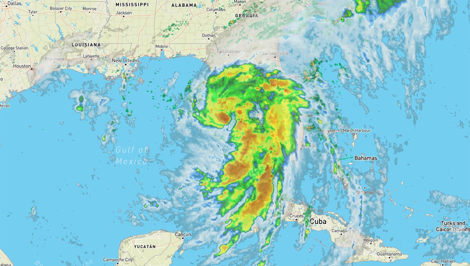 Enfila tormenta tropical Debby hacia Florida