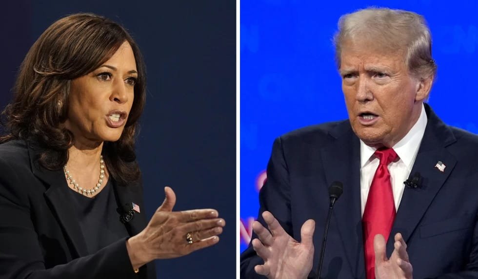 Van Kamala Harris y Donald Trump hoy a debate
