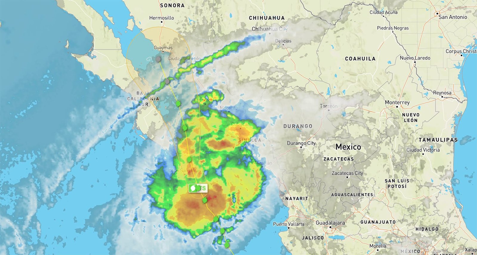 Se forma tormenta tropical; va hacia Baja California