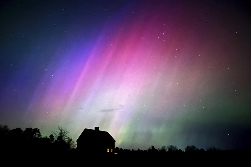 Auroras boreales serán el regalo de Año Nuevo