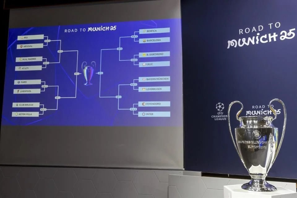 Definen Octavos de la Champions League