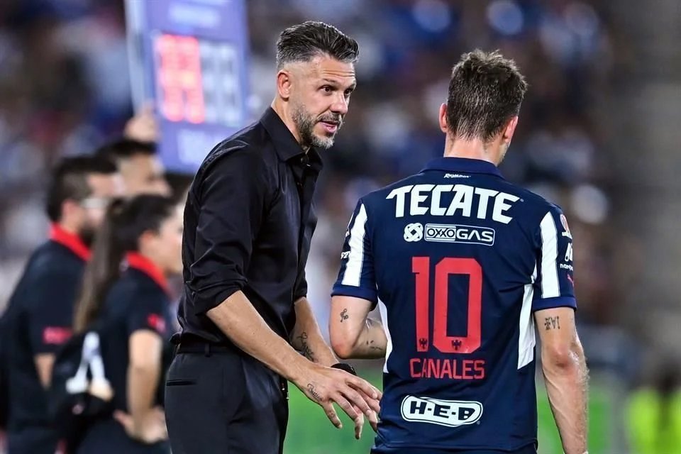 Discute Canales con Demichelis, patea puerta y se corta