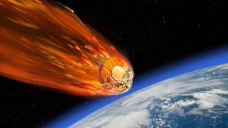 Amenaza sonda soviética impactar en la Tierra