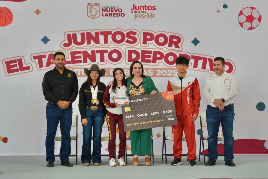 Depositan la Beca ‘Juntos por el Talento Deportivo 2025’